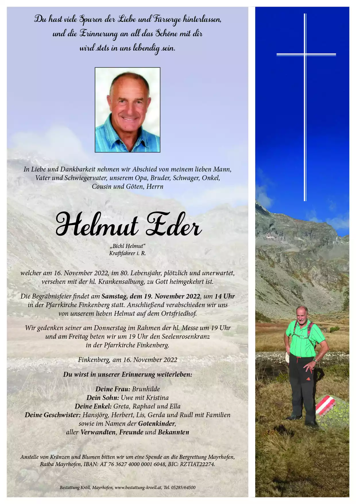 Parte von Helmut Eder